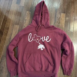 Texas State University Hoodie Sweatshirt